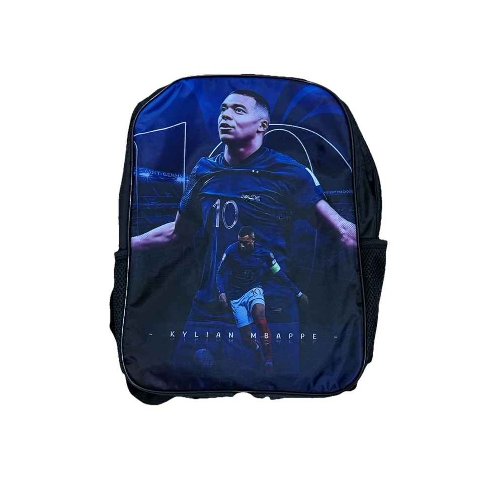 Kylian Mbappe Personality Style 3 Piece  Backpack Set Youth NWT‎ Soccer Football